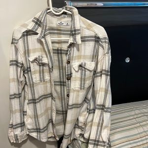 Hollister Boyfriend Fit Button Down Shirt